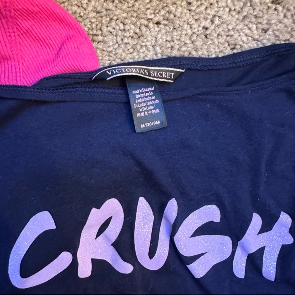 Victoria's Secret Long Sleeve Tops in Pink, Navy, Red - Picture 3 of 3